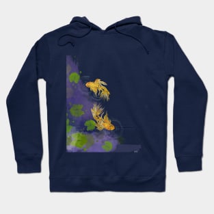 Dark Golden Waters Hoodie